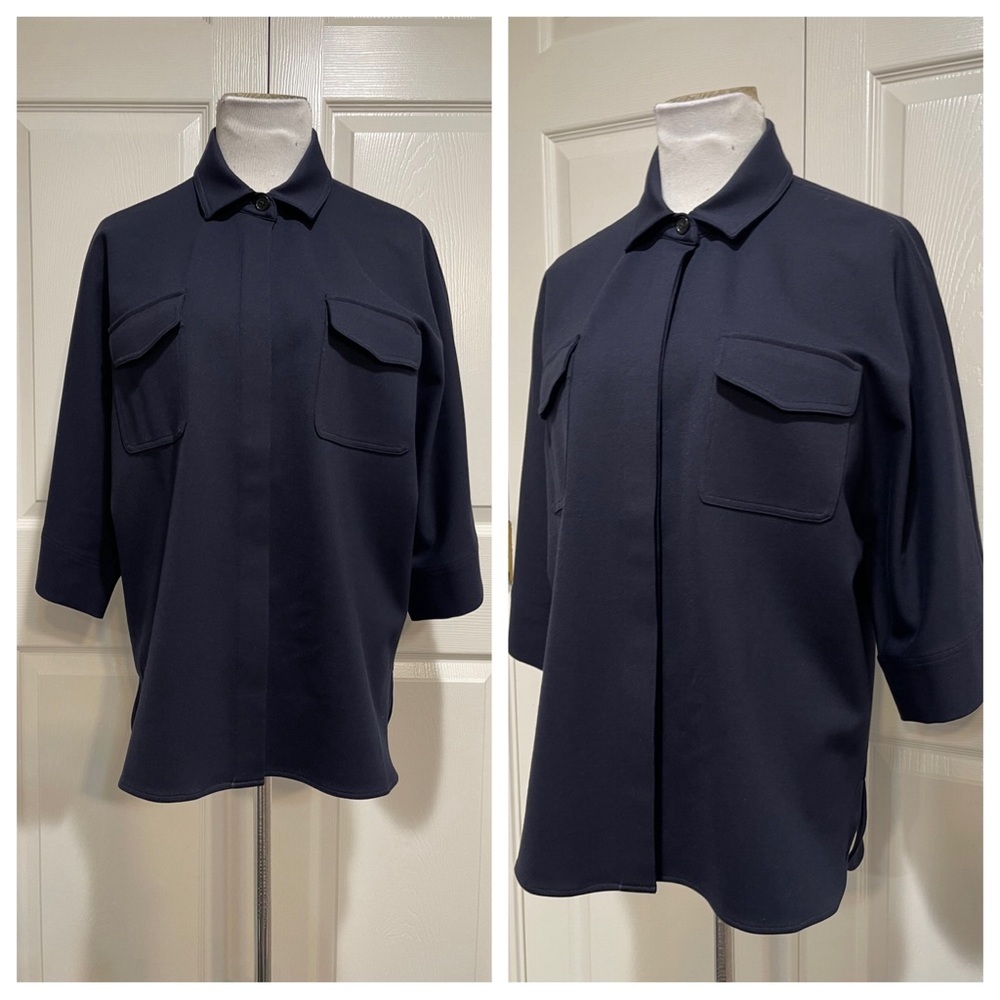 Ann Mashburn navy shirt